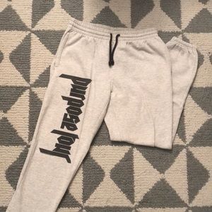 purpose tour sweatpants